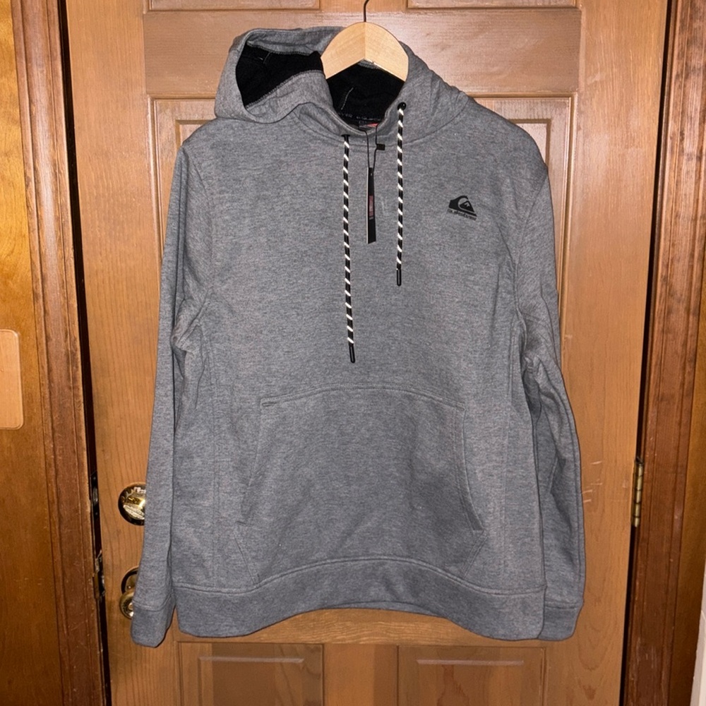 Quiksilver Hooded Grey Sweatshirt